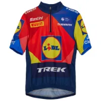 Santini Replica Lidl-trek 2025 Kort Ermet Trøye Santini Replica Lidl-trek 2025 Kort Ermet Trøye