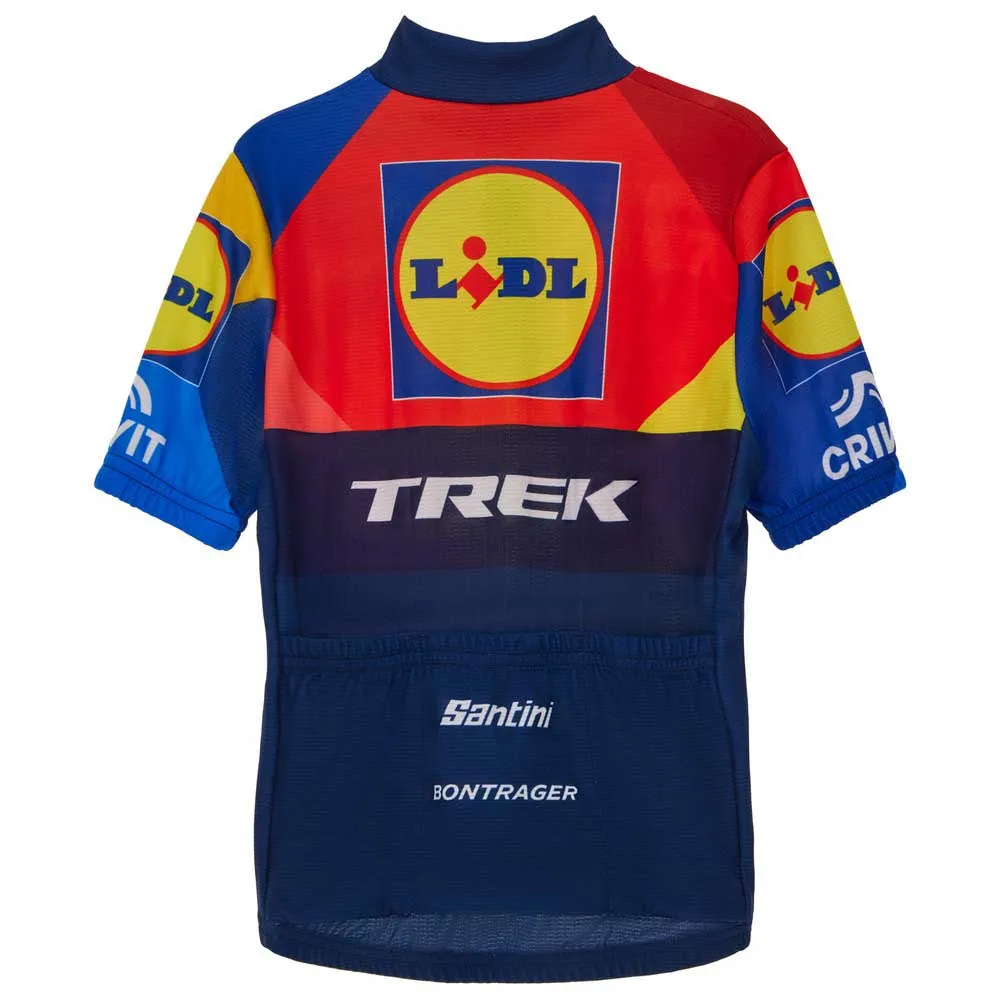 Santini Replica Lidl-trek 2025 Kort Ermet Trøye Santini Replica Lidl-trek 2025 Kort Ermet Trøye