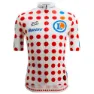 Santini Replica Tour De France Gpm Leader Kort Ermet Trøye