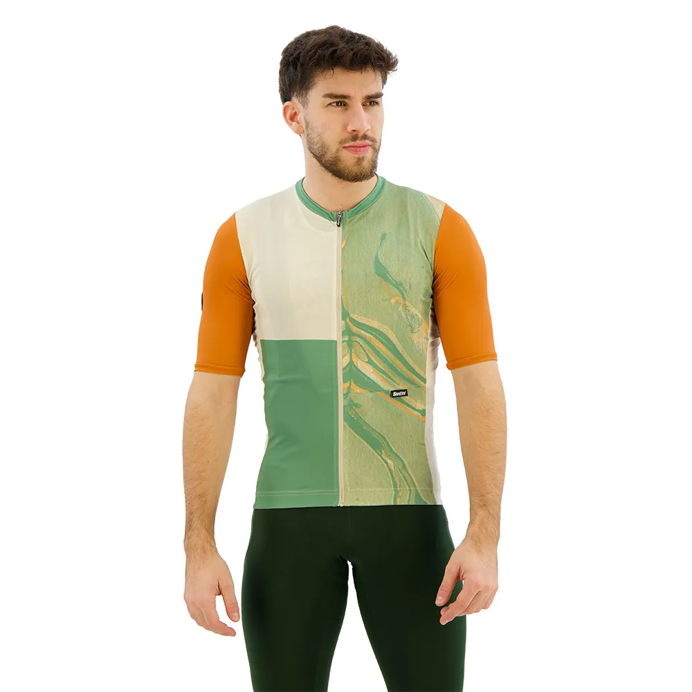 Santini Sandstorm Comfort Kort Ermet Trøye