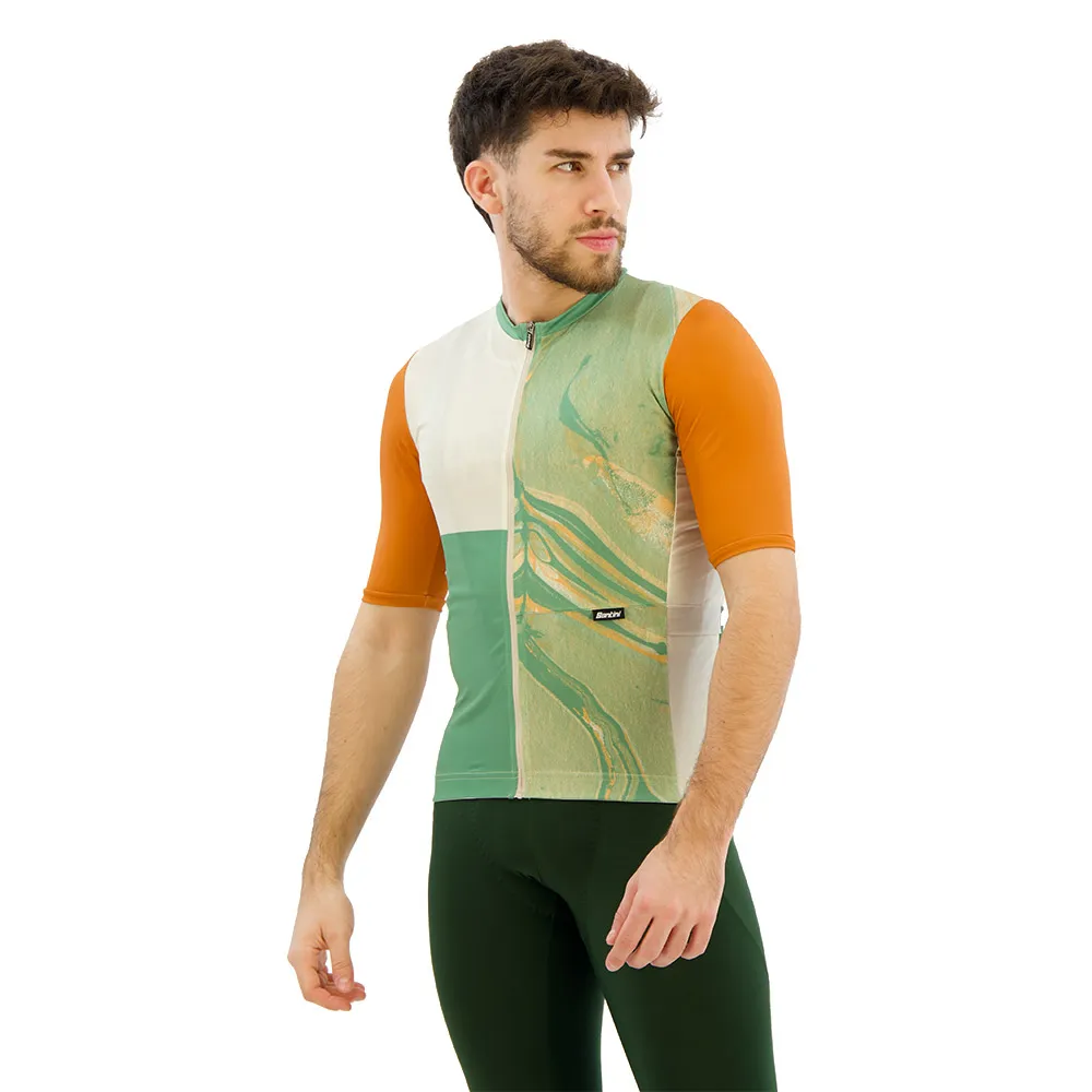 Santini Sandstorm Comfort Kort Ermet Trøye