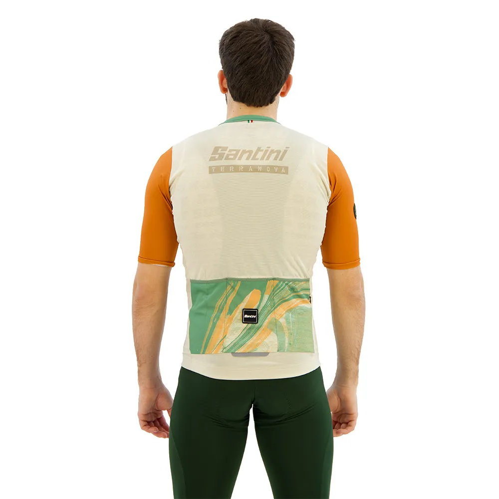 Santini Sandstorm Comfort Kort Ermet Trøye