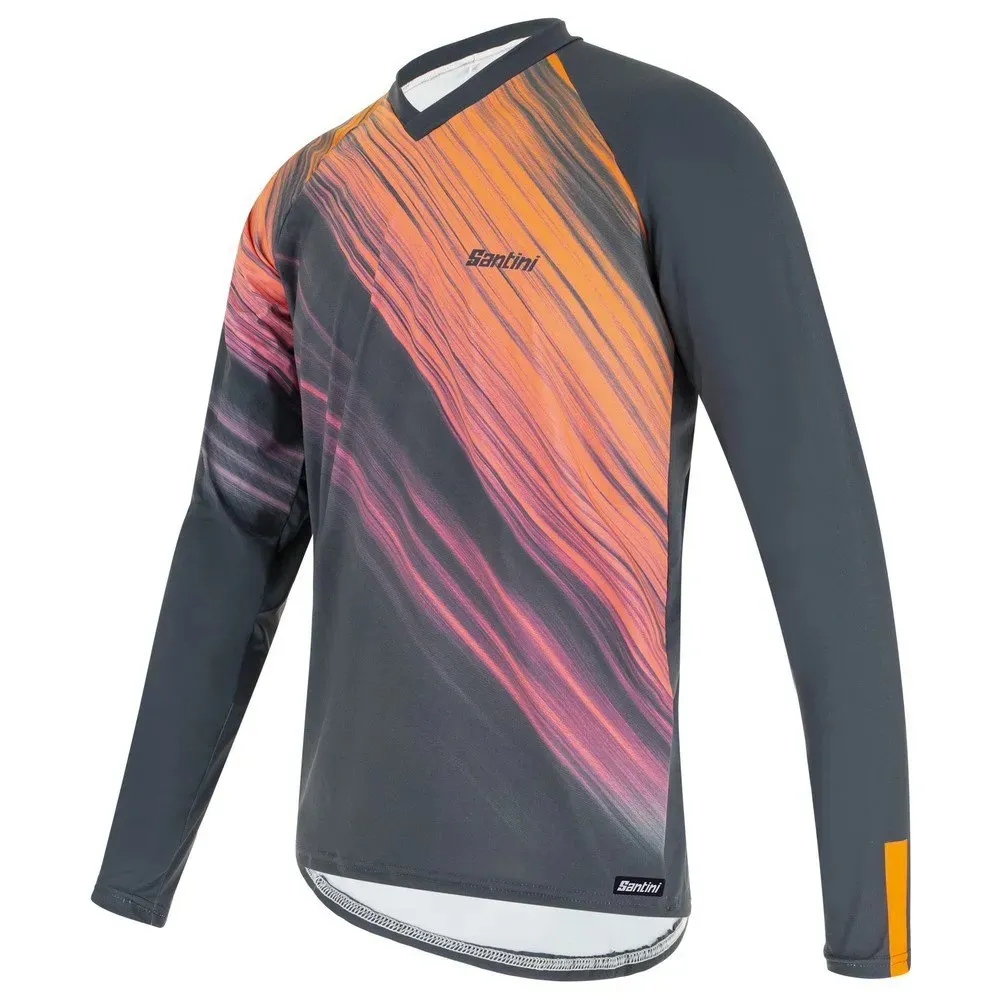 Santini Sasso Langermet Trøye, Red, M
