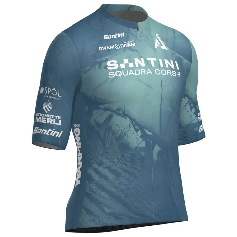 Santini Squadra Corse 2025 Kort Ermet Trøye Santini Squadra Corse 2025 Kort Ermet Trøye
