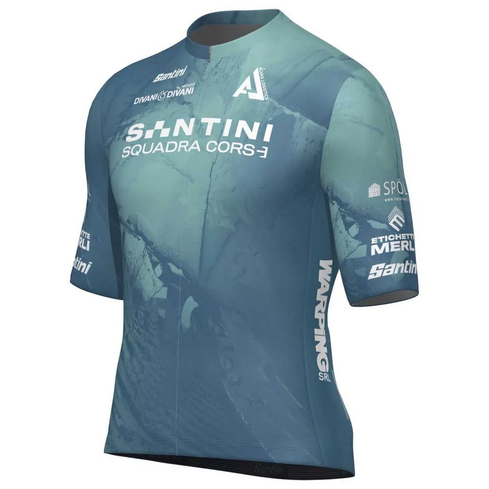 Santini Squadra Corse 2025 Kort Ermet Trøye Santini Squadra Corse 2025 Kort Ermet Trøye