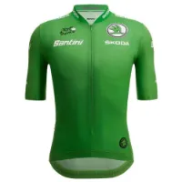 Santini Team Original Tour De France Best Sprinter Kort Ermet Trøye
