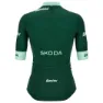 Santini Tour De France Avec Zwift Green 2025 Kort Ermet Trøye