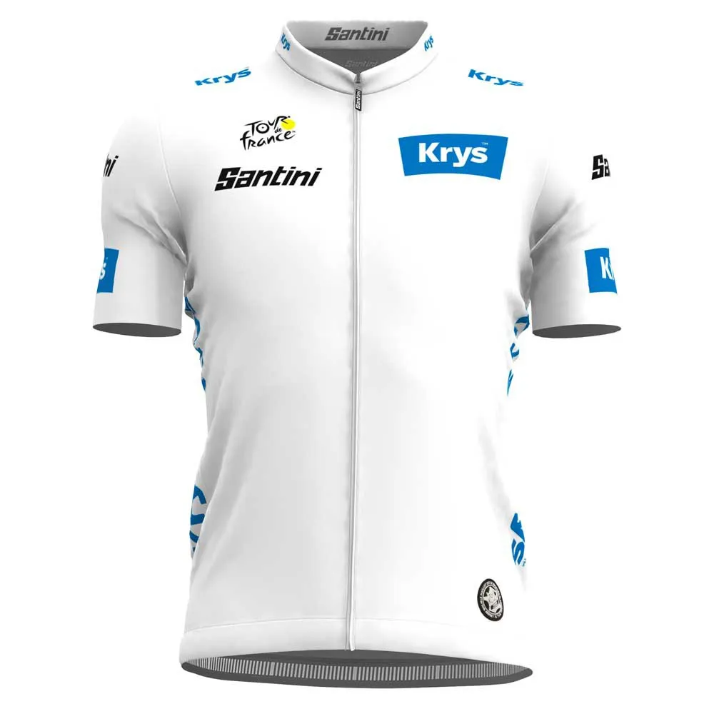 Santini Tour De France Fan Line Best Young Rider Kort Ermet Trøye
