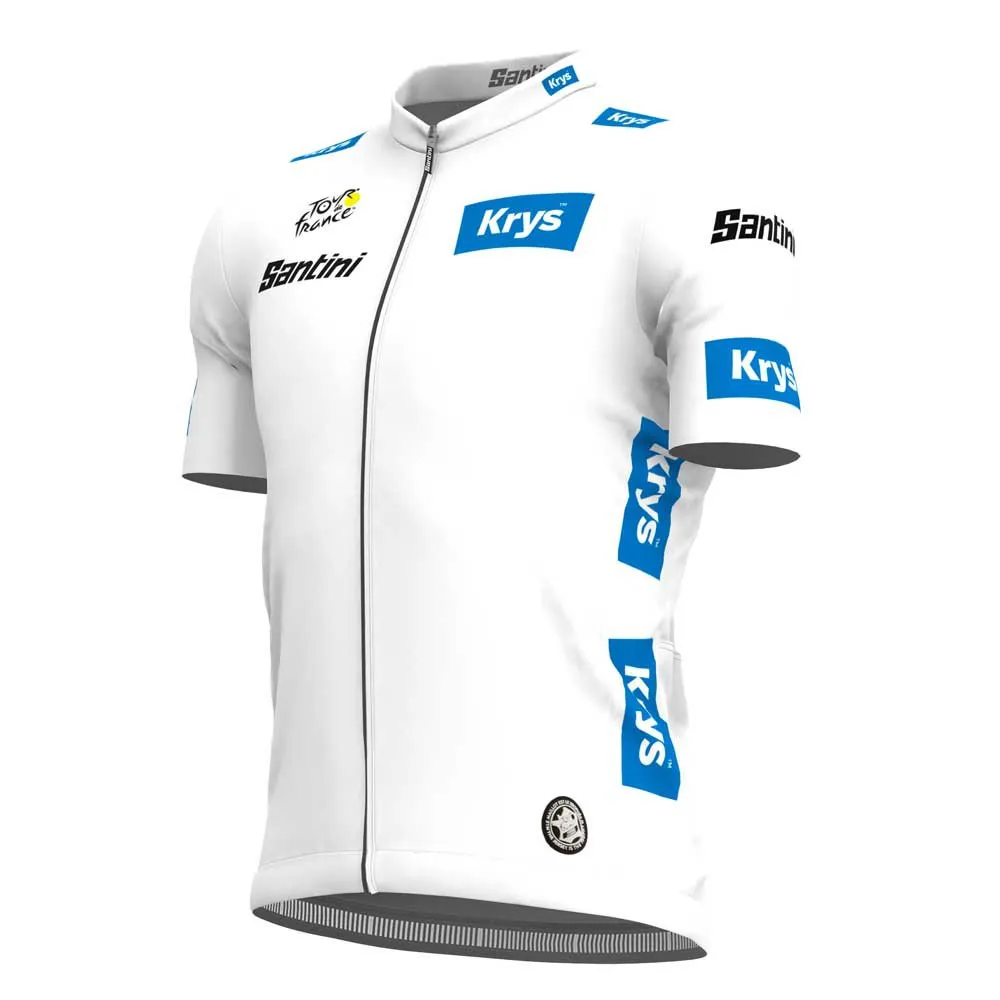 Santini Tour De France Fan Line Best Young Rider Kort Ermet Trøye