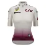 Santini Tour De France Femme Avec Zwift Best Young Leader Kort Ermet Trøye