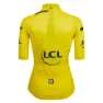 Santini Tour De France Femme Avec Zwift Overall Leader Kort Ermet Trøye