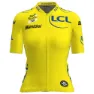 Santini Tour De France Femme Zwift Overall Leader Kort Ermet Trøye