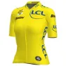 Santini Tour De France Femme Zwift Overall Leader Kort Ermet Trøye
