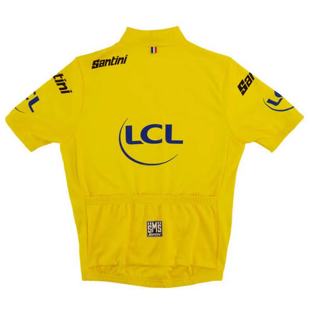 Santini Tour De France Gpm Leader Kort Ermet Trøye
