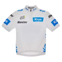 Santini Tour De France Official Best Young Rider Kort Ermet Trøye