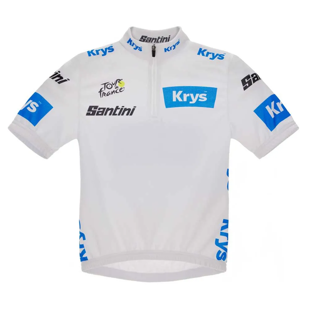 Santini Tour De France Official Best Young Rider Kort Ermet Trøye Santini Tour De France Official Best Young Rider Kort Ermet Trøye