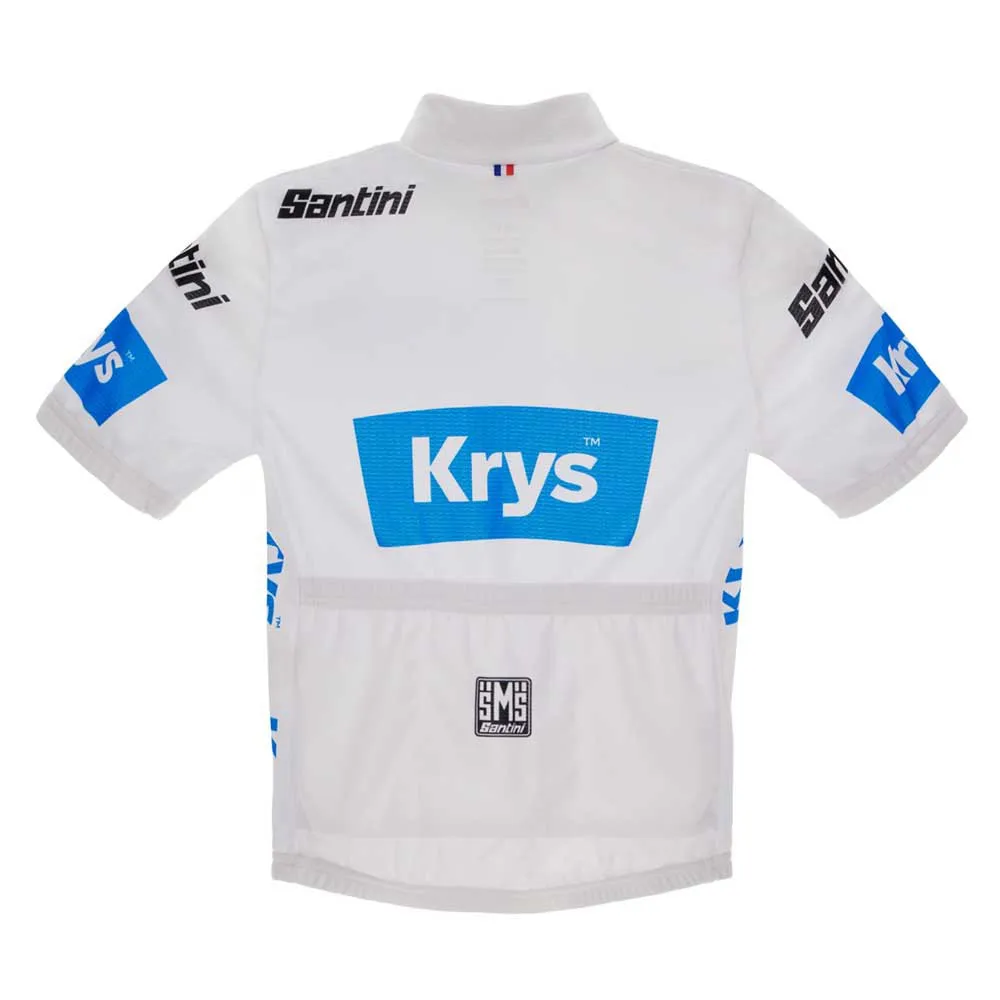 Santini Tour De France Official Best Young Rider Kort Ermet Trøye Santini Tour De France Official Best Young Rider Kort Ermet Trøye