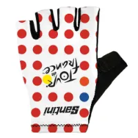 Santini Tour De France Official Gpm Leader Korte Hansker