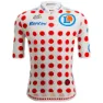 Santini Tour De France Official Polka Dot 2025 Kort Ermet Trøye