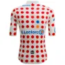 Santini Tour De France Official Polka Dot 2025 Kort Ermet Trøye