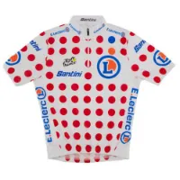 Santini Tour De France Overall Leader Kort Ermet Trøye Santini Tour De France Overall Leader Kort Ermet Trøye