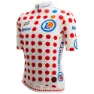 Santini Tour De France Polka Dot 2025 Kort Ermet Trøye
