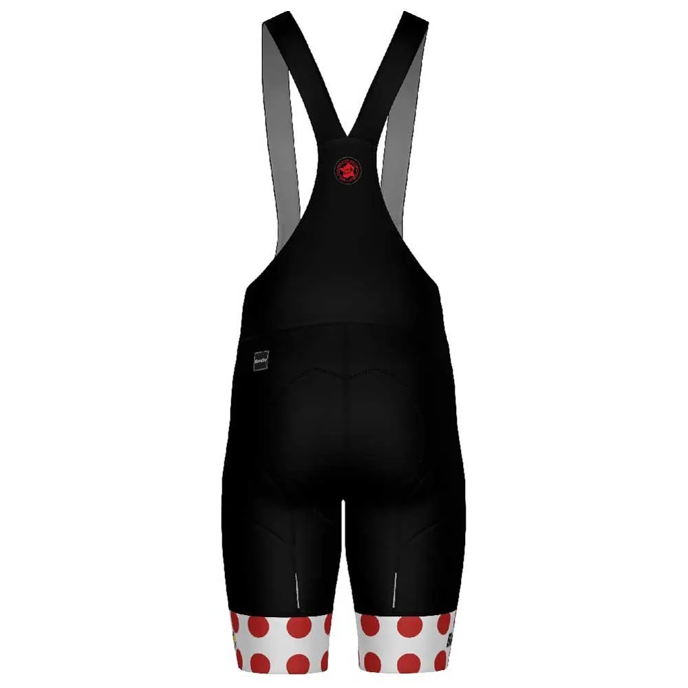 Santini Tour De France Polka Dot 2025 Sykkelshorts Santini Tour De France Polka Dot 2025 Sykkelshorts