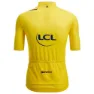 Santini Tour De France Yellow 2025 Kort Ermet Trøye