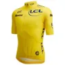 Santini Tour De France Yellow 2025 Kort Ermet Trøye