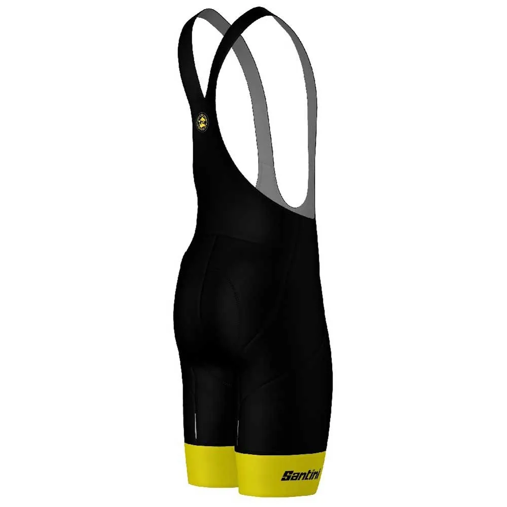 Santini Tour De France Yellow 2025 Sykkelshorts Santini Tour De France Yellow 2025 Sykkelshorts