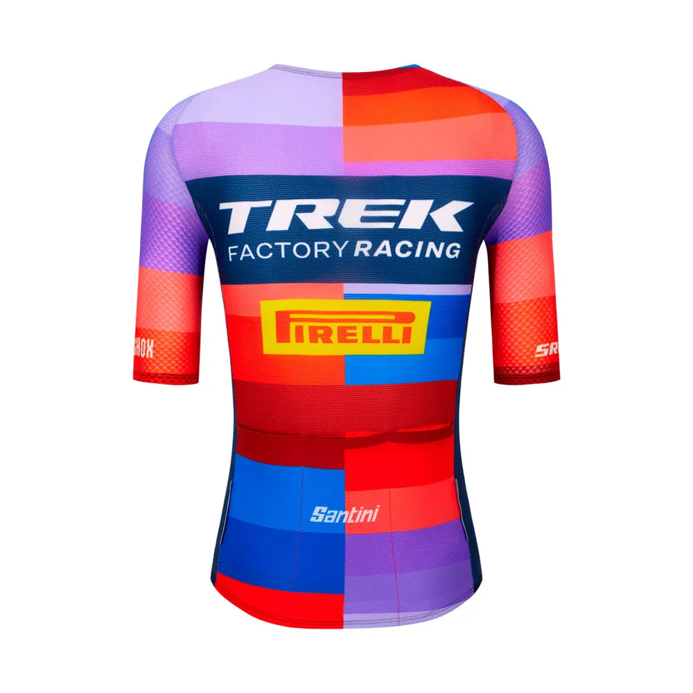 Santini Trek Factory Racing 2025 Kort Ermet Trøye Santini Trek Factory Racing 2025 Kort Ermet Trøye