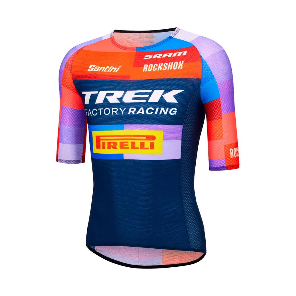 Santini Trek Factory Racing 2025 Kort Ermet Trøye Santini Trek Factory Racing 2025 Kort Ermet Trøye