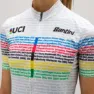 Santini Uci 100 Champion Kort Ermet Trøye