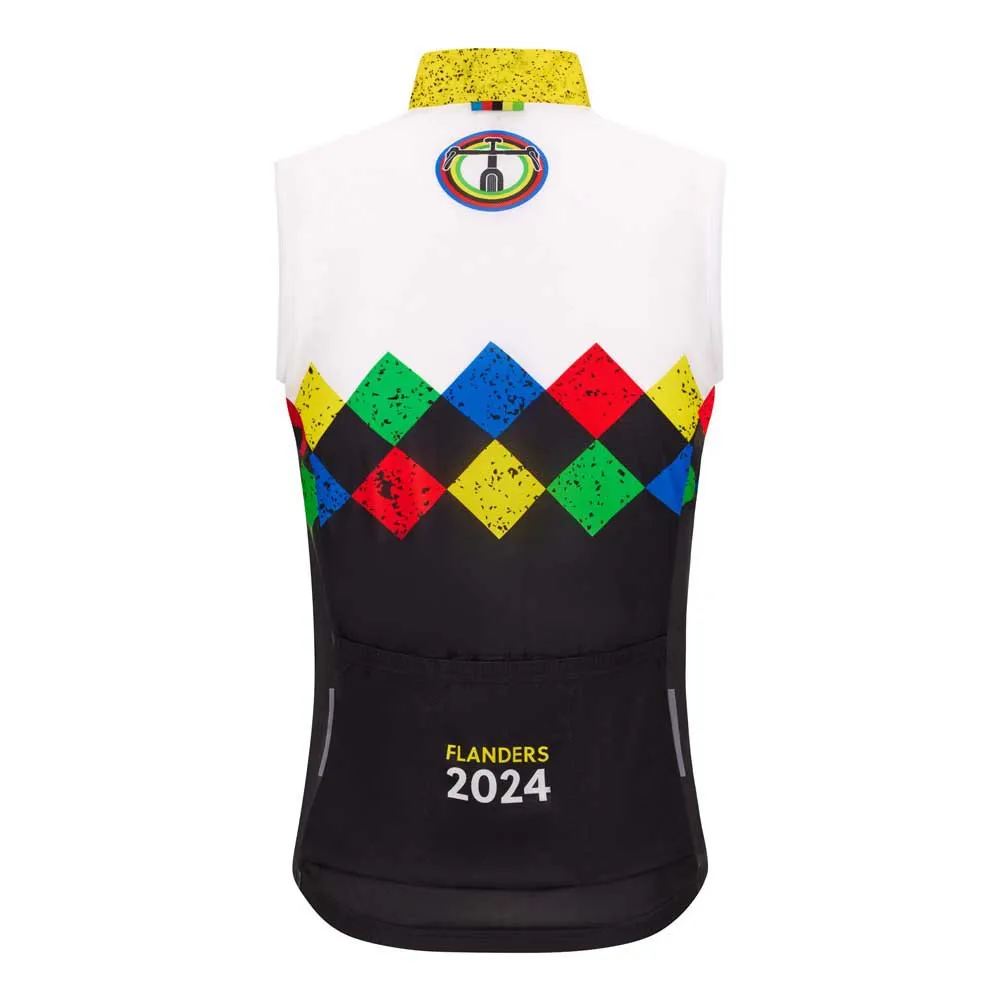 Santini Uci Gravel World Championships Leuven Vest, Black
