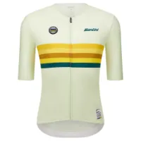 Santini Uci World Champion Australia 2025 Kort Ermet Trøye Santini Uci World Champion Australia 2025 Kort Ermet Trøye