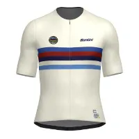 Santini Uci World Champion Britain 2025 Kort Ermet Trøye Santini Uci World Champion Britain 2025 Kort Ermet Trøye