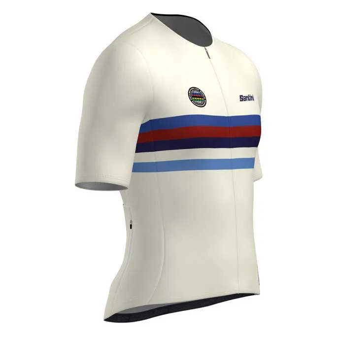 Santini Uci World Champion Britain 2025 Kort Ermet Trøye Santini Uci World Champion Britain 2025 Kort Ermet Trøye