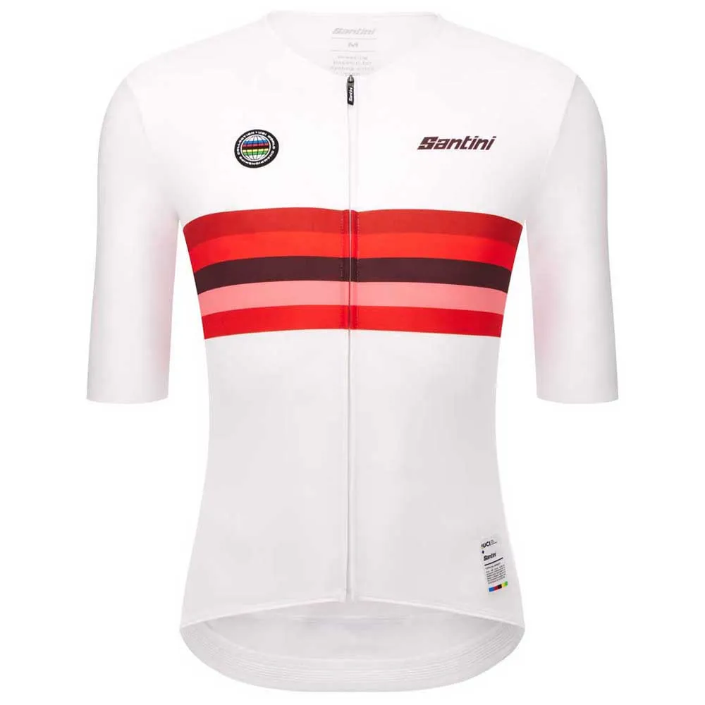 Santini Uci World Champion Japan 2025 Kort Ermet Trøye Santini Uci World Champion Japan 2025 Kort Ermet Trøye
