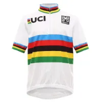 Santini Uci World Champion Kort Ermet Trøye Santini Uci World Champion Kort Ermet Trøye