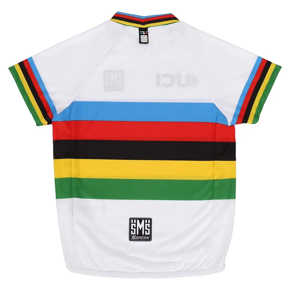 Santini Uci World Champion Kortarmet T-skjorte Santini Uci World Champion Kortarmet T-skjorte