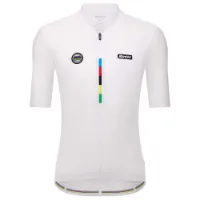 Santini Uci World Champion Mondo 2025 Kort Ermet Trøye Santini Uci World Champion Mondo 2025 Kort Ermet Trøye