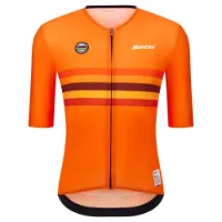 Santini Uci World Champion Netherlands 2025 Kort Ermet Trøye Santini Uci World Champion Netherlands 2025 Kort Ermet Trøye