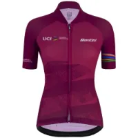 Santini Uci World Tour Eco Kort Ermet Trøye Santini Uci World Tour Eco Kort Ermet Trøye