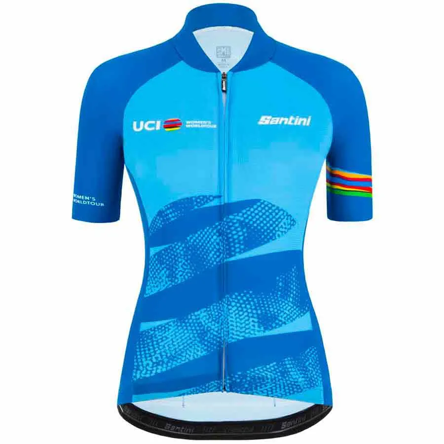 Santini Uci World Tour Eco Kort Ermet Trøye Santini Uci World Tour Eco Kort Ermet Trøye