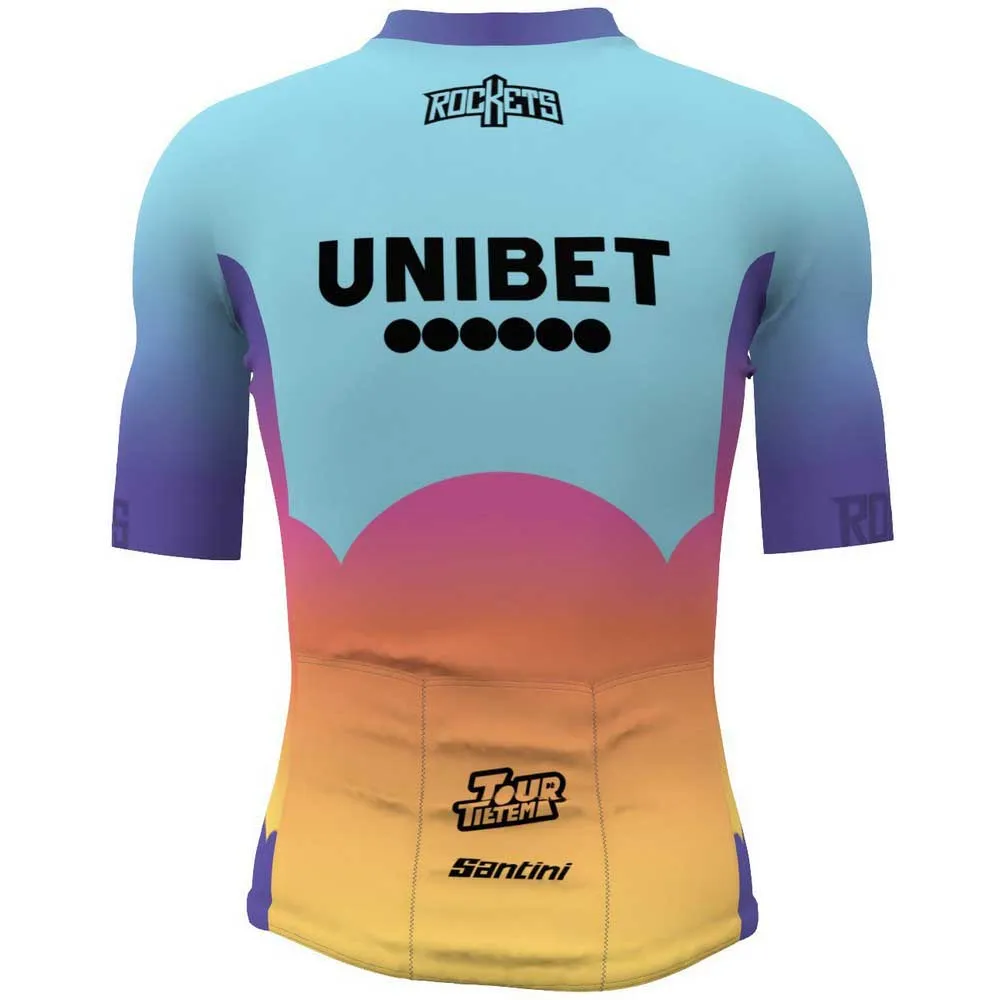 Santini Unibet Rockets Team Original 2025 Kort Ermet Trøye Santini Unibet Rockets Team Original 2025 Kort Ermet Trøye