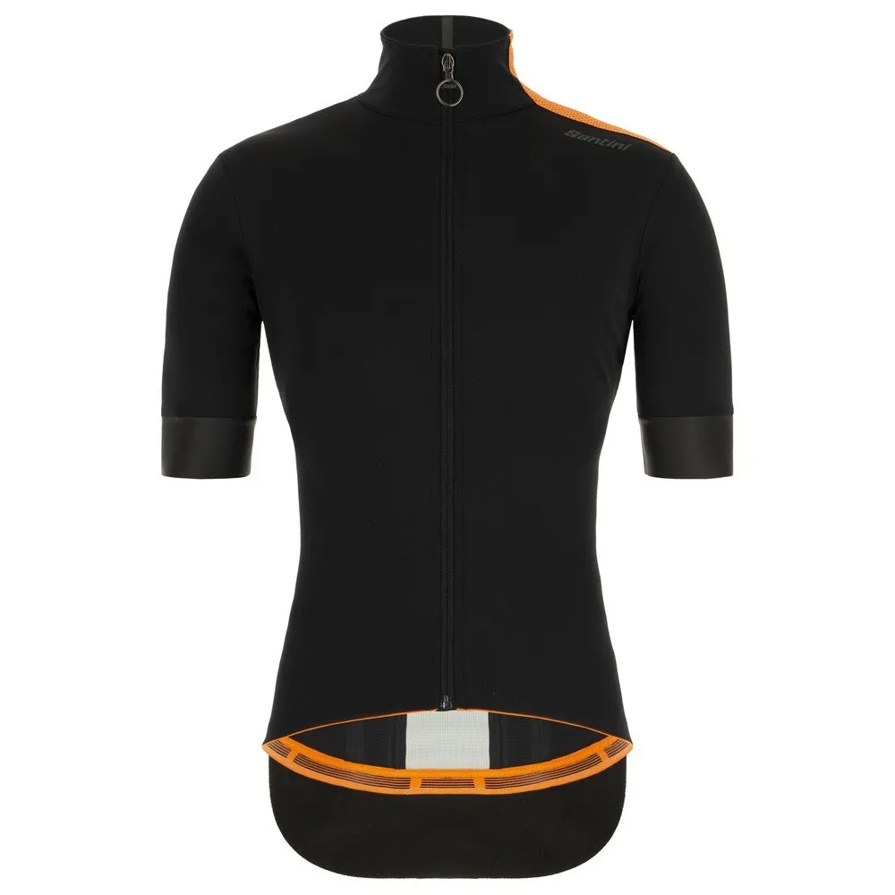 Santini Vega Kort Ermet Trøye, Black, S