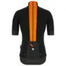 Santini Vega Kort Ermet Trøye, Black, S