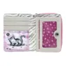 Santoro London Foldbar Gorjuss™ Wild Ruby Wild Lommebok, Multicolor, One Size