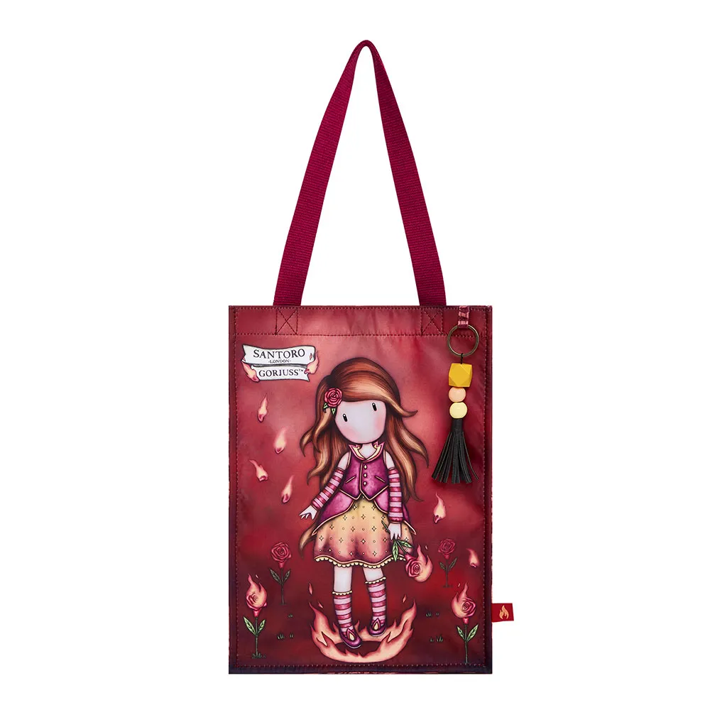 Santoro London Gorjuss Elements Fire In My Heart Cloth Veske, Multicolor