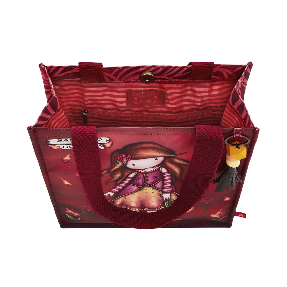 Santoro London Gorjuss Elements Fire In My Heart Cloth Veske, Multicolor